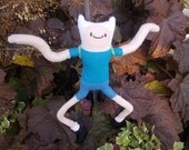 Finn the Human (Adventure Time Inspired) Plush Doll