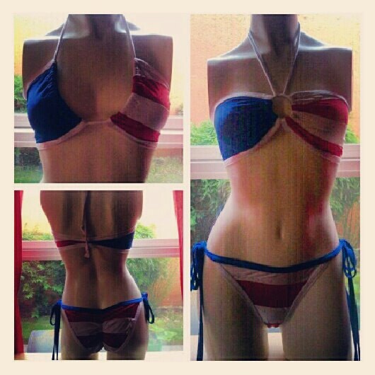 Americana Multi Style Bikini Top