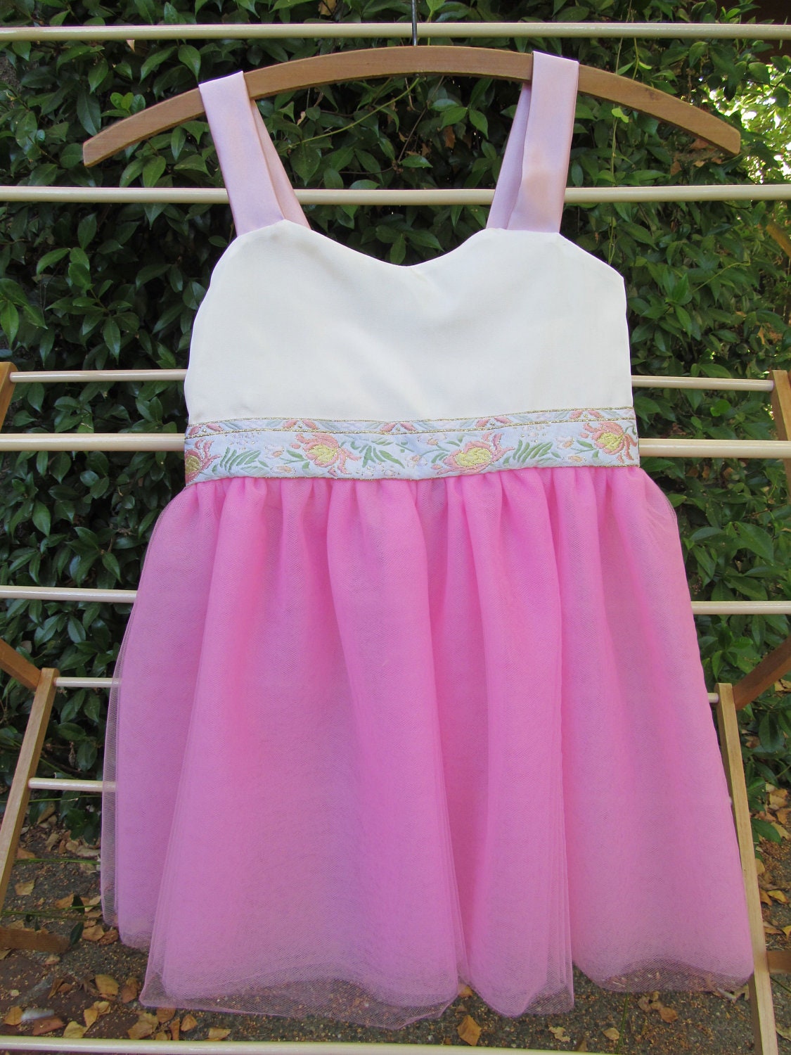 Pink ballerina good witch dress up apron girls