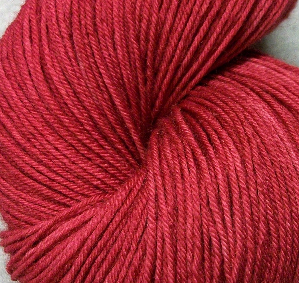 Prestige Sock -  BFL Yarn - Cerise