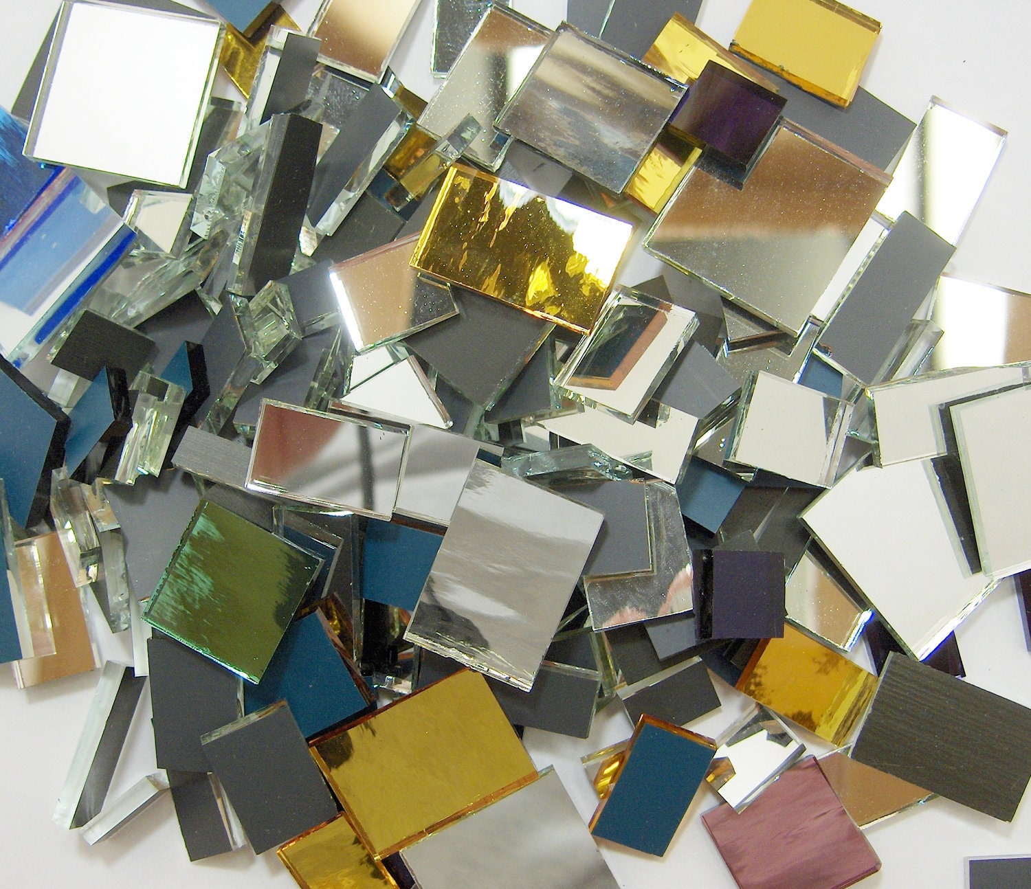 Mirror Square and Rectangle Odds and Ends - 8 oz.