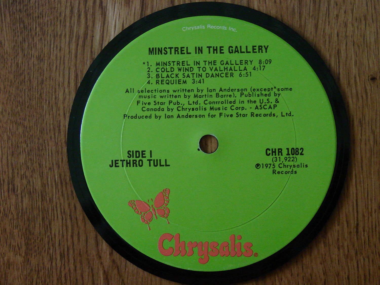 Jethro Tull Minstrel In Gallery Coaster