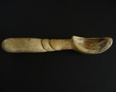 Buckeye burl wooden spoon