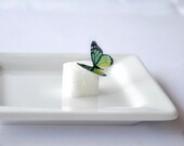 Itsy Bitsy Mini Edible Butterflies - Assorted Green set of 48- for Cake Decorating and Cupcake Toppers