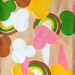 Vintage Vera Scarf Ice Cream and Rainbows
