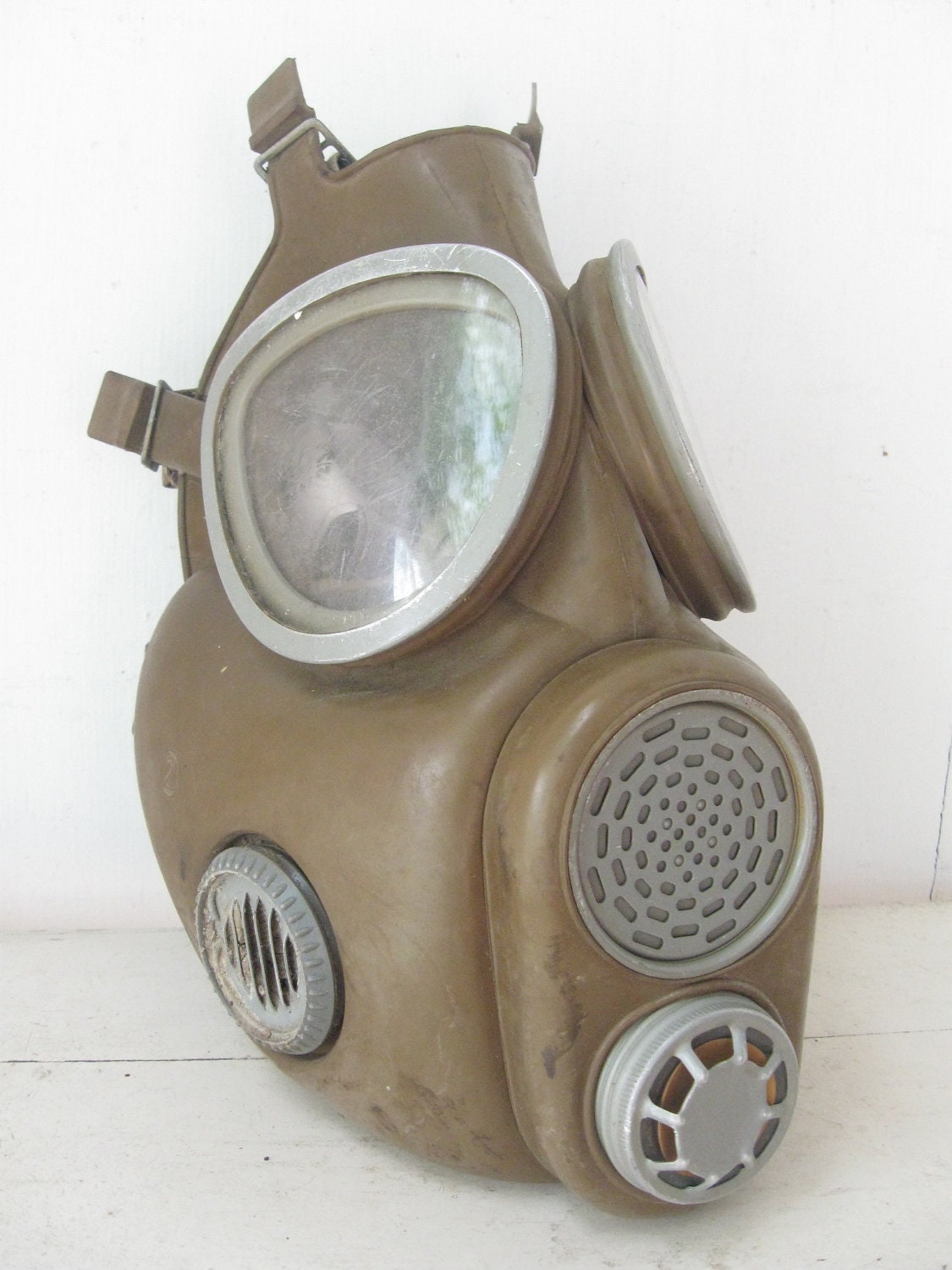 Steampunk Gas Mask, 1940's Military Style