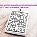 Though She be but Little She is Fierce Quote, Wall Art, Nursery Art print, Raw Art Letterpress, Typography, Cute sign girls