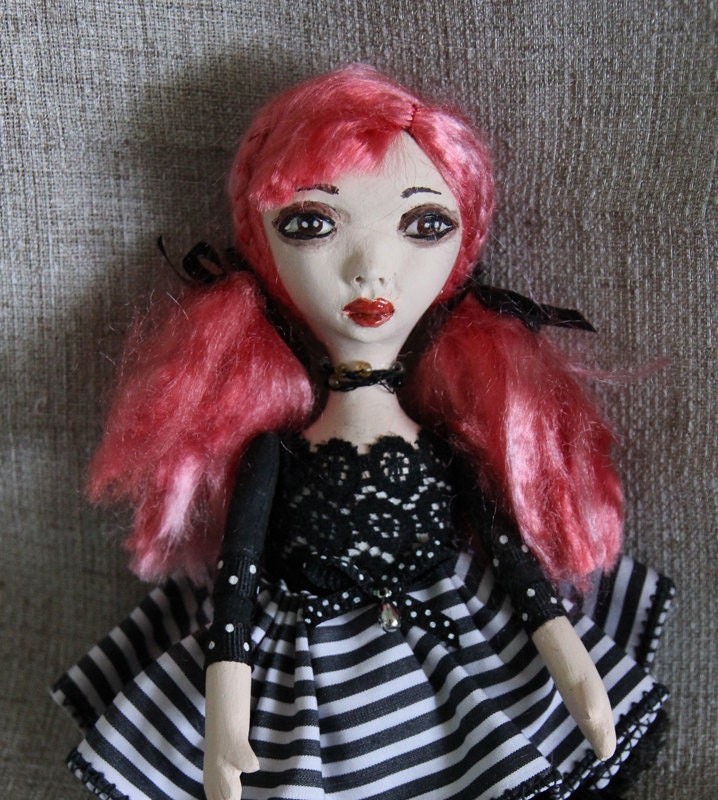 Art Doll Pamela Gothic Colombina