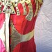 Wonder Woman Red and Gold Corset Custom Size