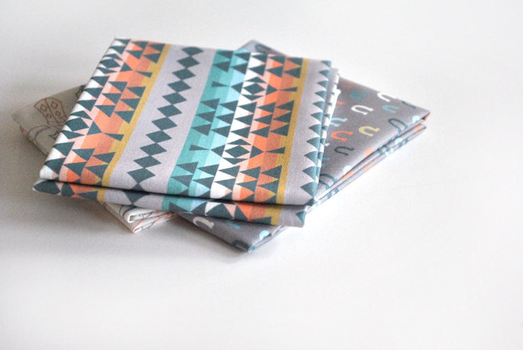southwest stripe - southwestern fabric - original fabric - fat quarter