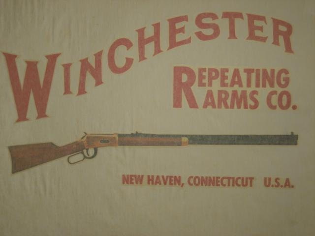 1975 Photo-Lith T Shirt Transfer - Winchester Repeating Arms Rifle