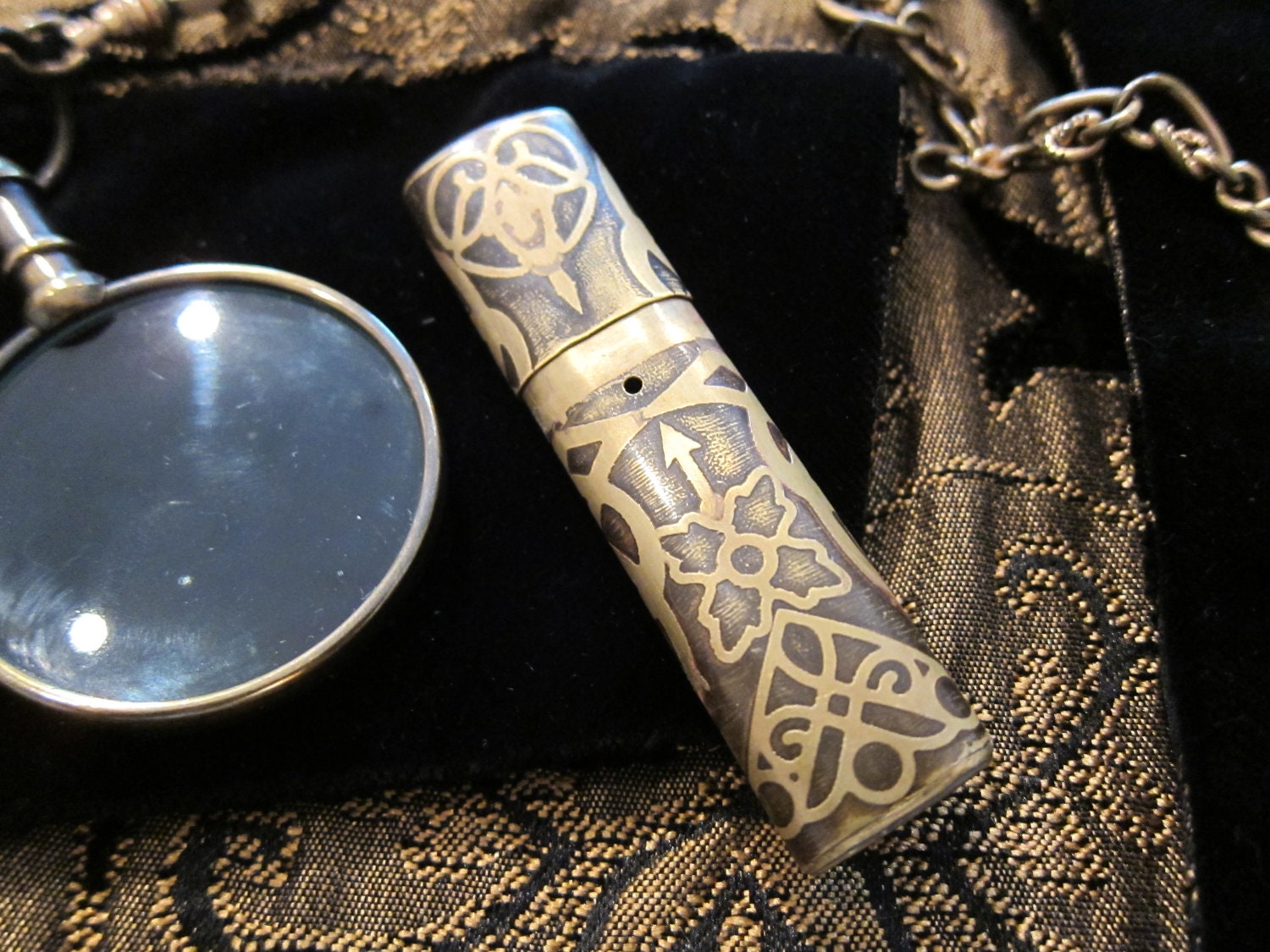 Ladies etched brass 16Gb USB drive