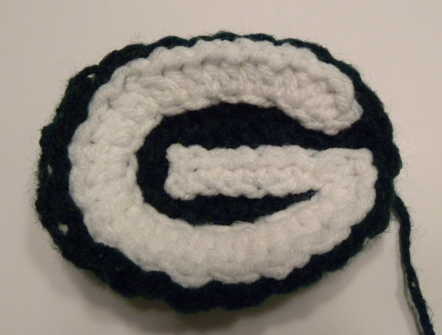 CROCHET PATTERN Green Bay Packers Crochet Applique