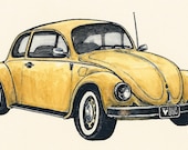 vw beetle (original drawing)