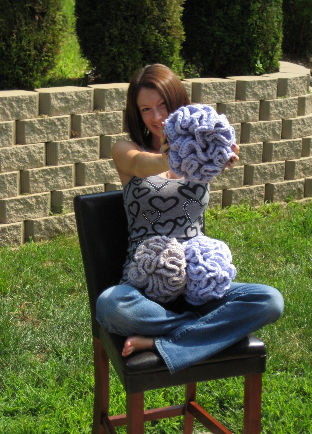 Crochet Big Crazy Ball - Pattern Only - permission to sell what you make