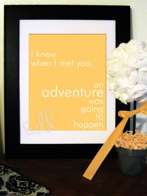 PRINTABLE PDF Adventure Quote 8x10 Home Decor Il_570xn