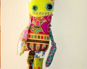 Monster Cloth Doll - Wendy the Halloween Monster Softie