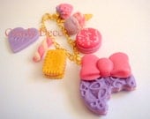 Assorted Candy Bag Charm (Purple/Pink)