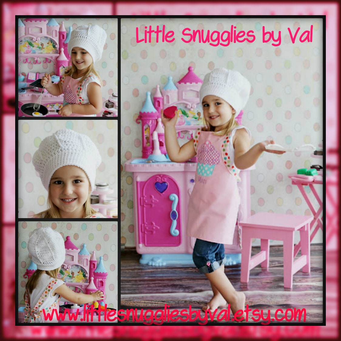 On Sale Now LSBV Chef Hat Child Sizes Other Colors Available