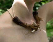 OOAK Woodland Antler Choker