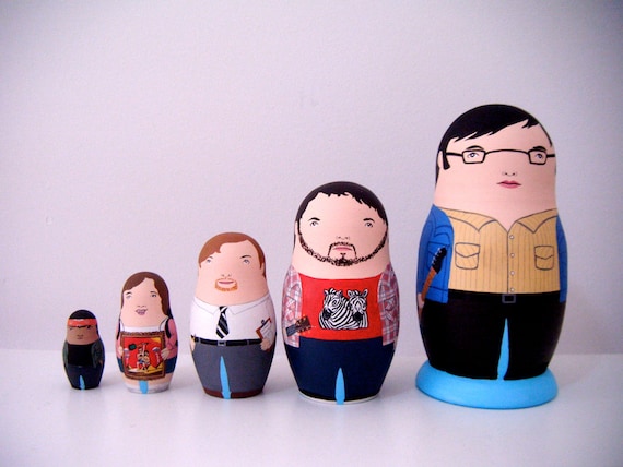 Flight of the Conchords Matryoshka (Reserved for Von)
