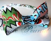 Special Edition- PREPPY Bow Statement headband  - SUPERHERO Collection - (Custom Order) - Photo Prop