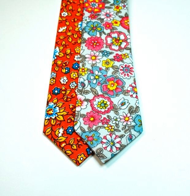 Mens Floral Ties