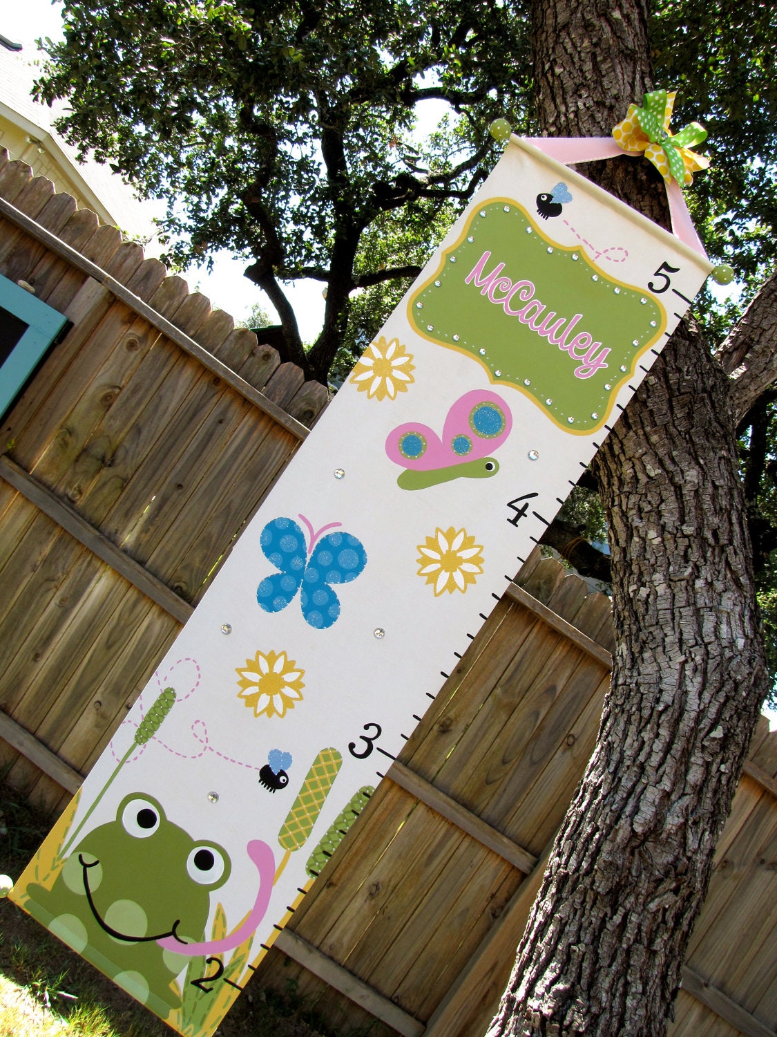 Pink Froggie Growth Chart