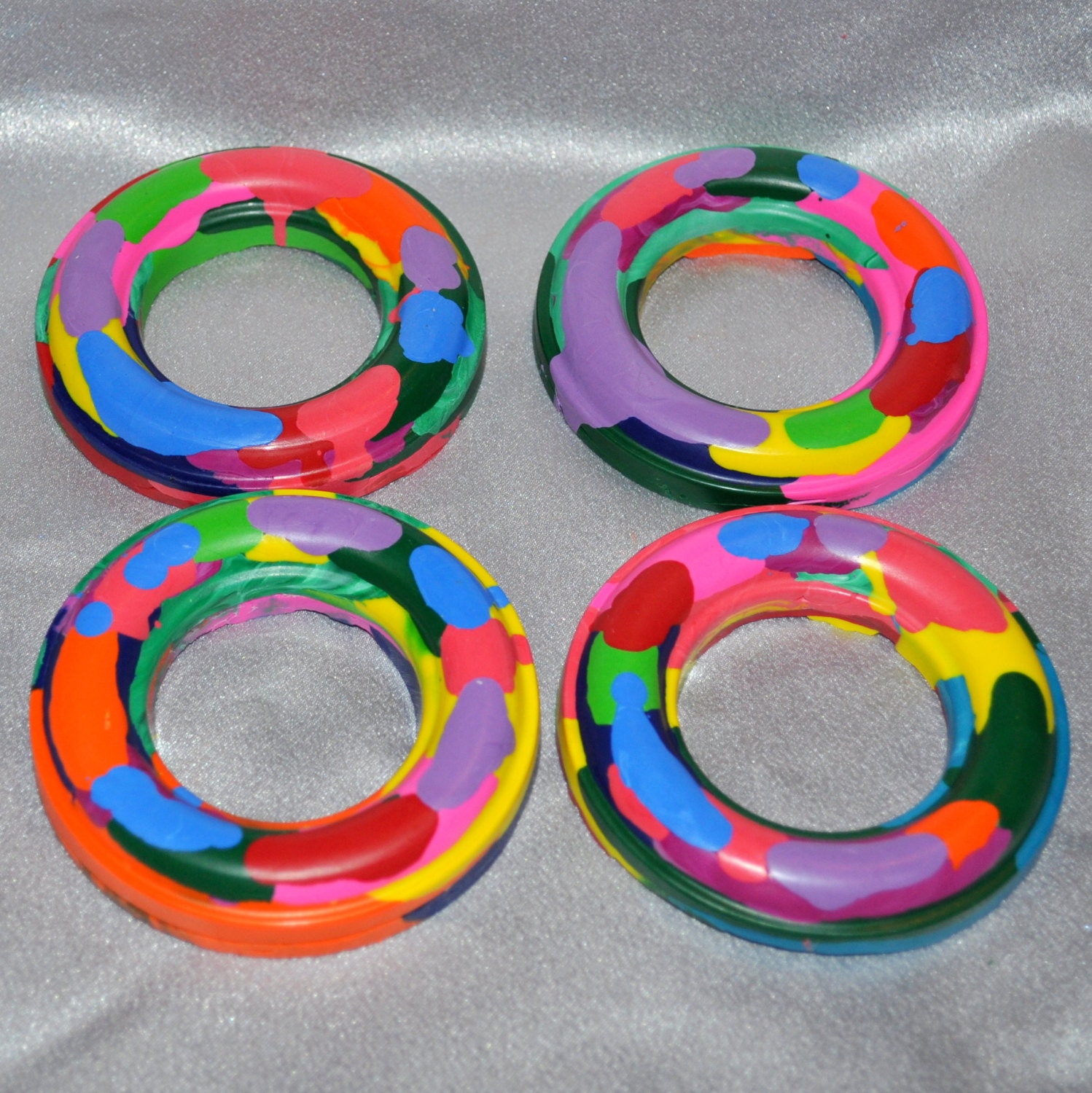 Recycled Crayons Large Ring Shaped - Total of 4 Crayons. Il_170x135
