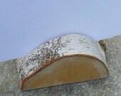 20  Rustic Birch Log Front Wedding Place Card Holders