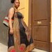 African Dashiki Print Maxi Dress L