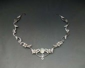 Innocence 2 necklace sterling bridal wedding celtic fantasy LOTR