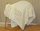 Hush A Bye Baby Shawl PDF Pattern