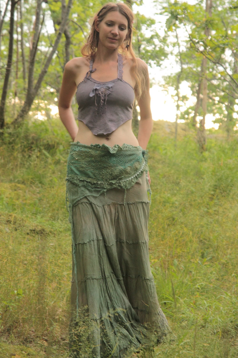 Spirit of the forest lake Fae nature spirit clothing