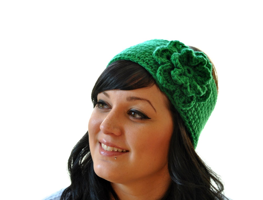 The Bloom - Crochet Flower Headband Pick your Color