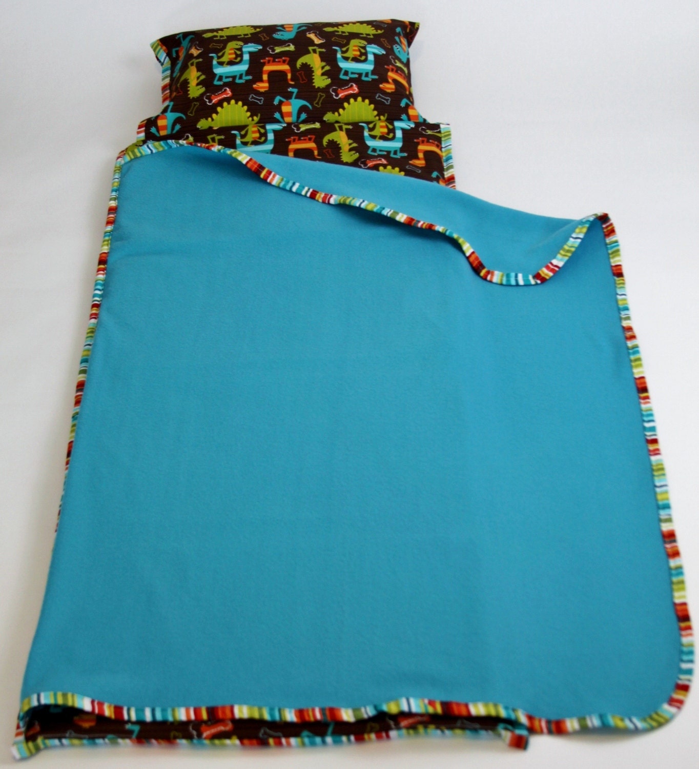 Pick a Print - Nap Mat Cover with Blanket, Pillowcase, Handle and Strap - Kindermat Cover