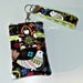 Brown Birds  Phone Case with Wristlet and Back Zipper Pocket