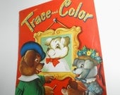 Whitman Trace & Color Book 1951
