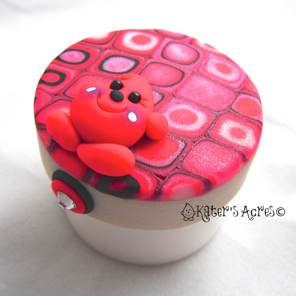 Pink PARKER Polymer Clay CARMEX Lip Balm