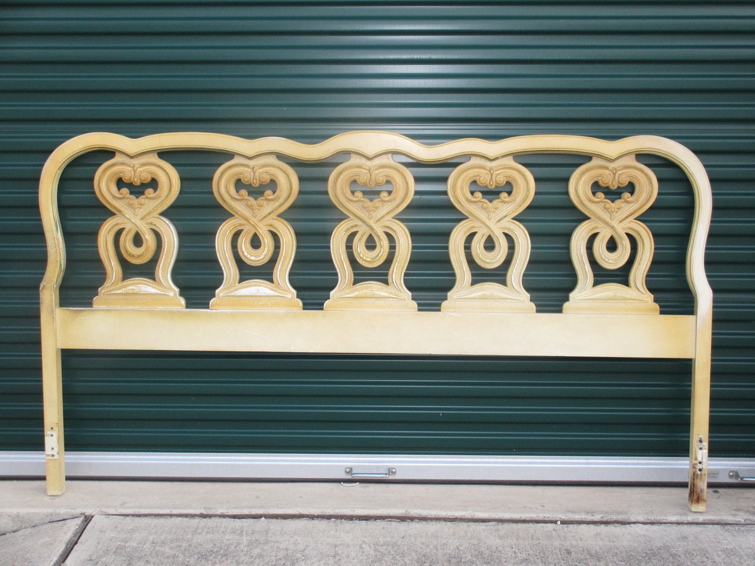 Vintage French Provincial King Headboard