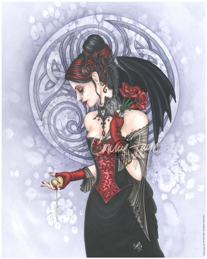 Satori Noir Vampire Princess 16x20 Print