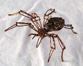 Clockwork copper spider