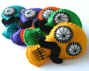 Mustache Brooch Pins Moustache