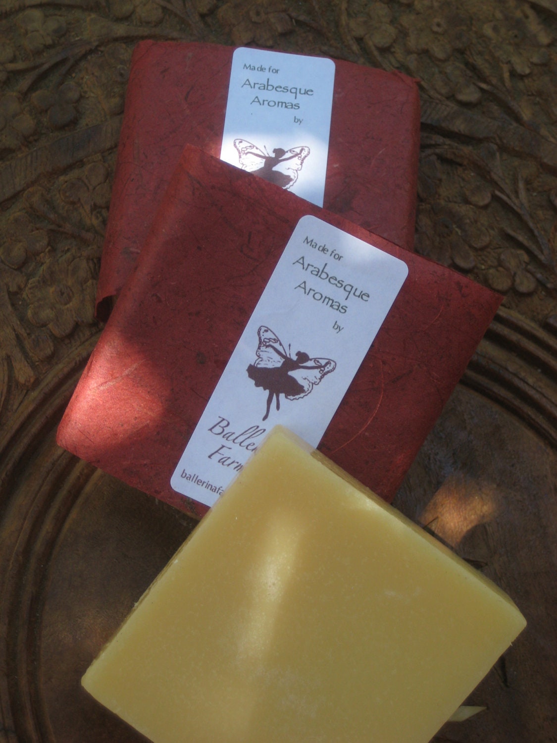Alexandria Handmade Botanical Soap (made to layer with Arabesque's "Alexandria" Botanical Perfume)