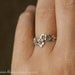 Cherry Blossom Branch Ring Sterling Silver