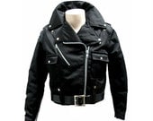 Vintage Harley Davidson AMF Motorcycle Jacket New Old Stock from the 1970's Weatherproof Cotton Mens size 38