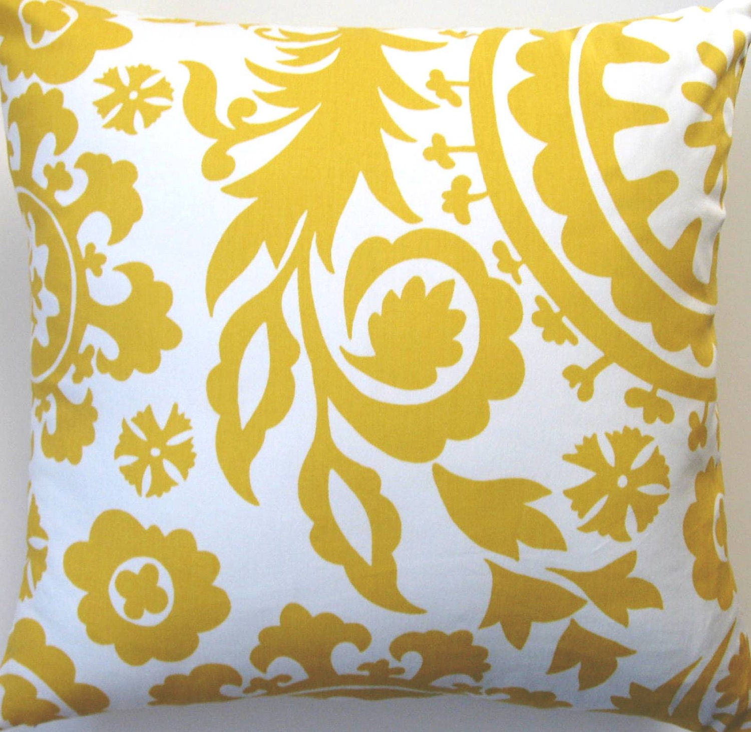 Yellow Floral Pillows