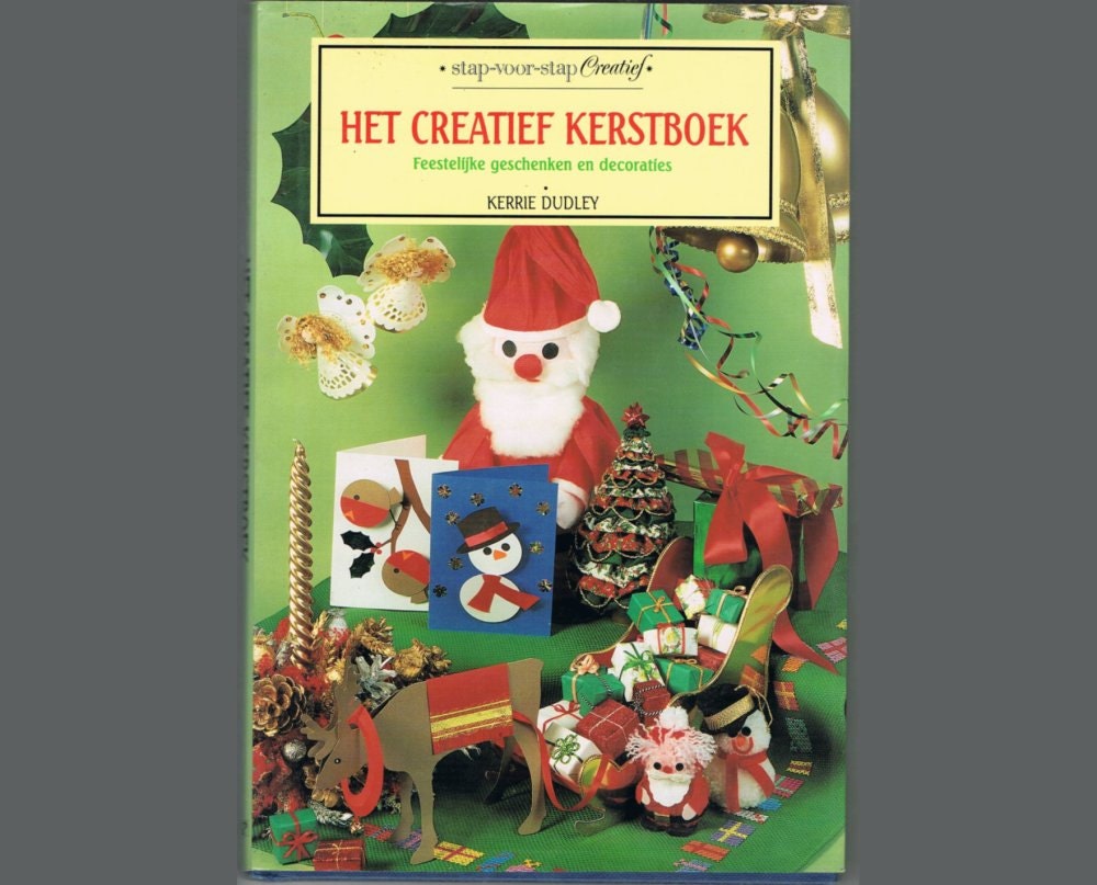 Vintage Craft Book - Creative Christmas - Dutch - Europe