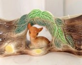 MAY 10% SALE Candle Fawn soy vintage creme brûlée scent