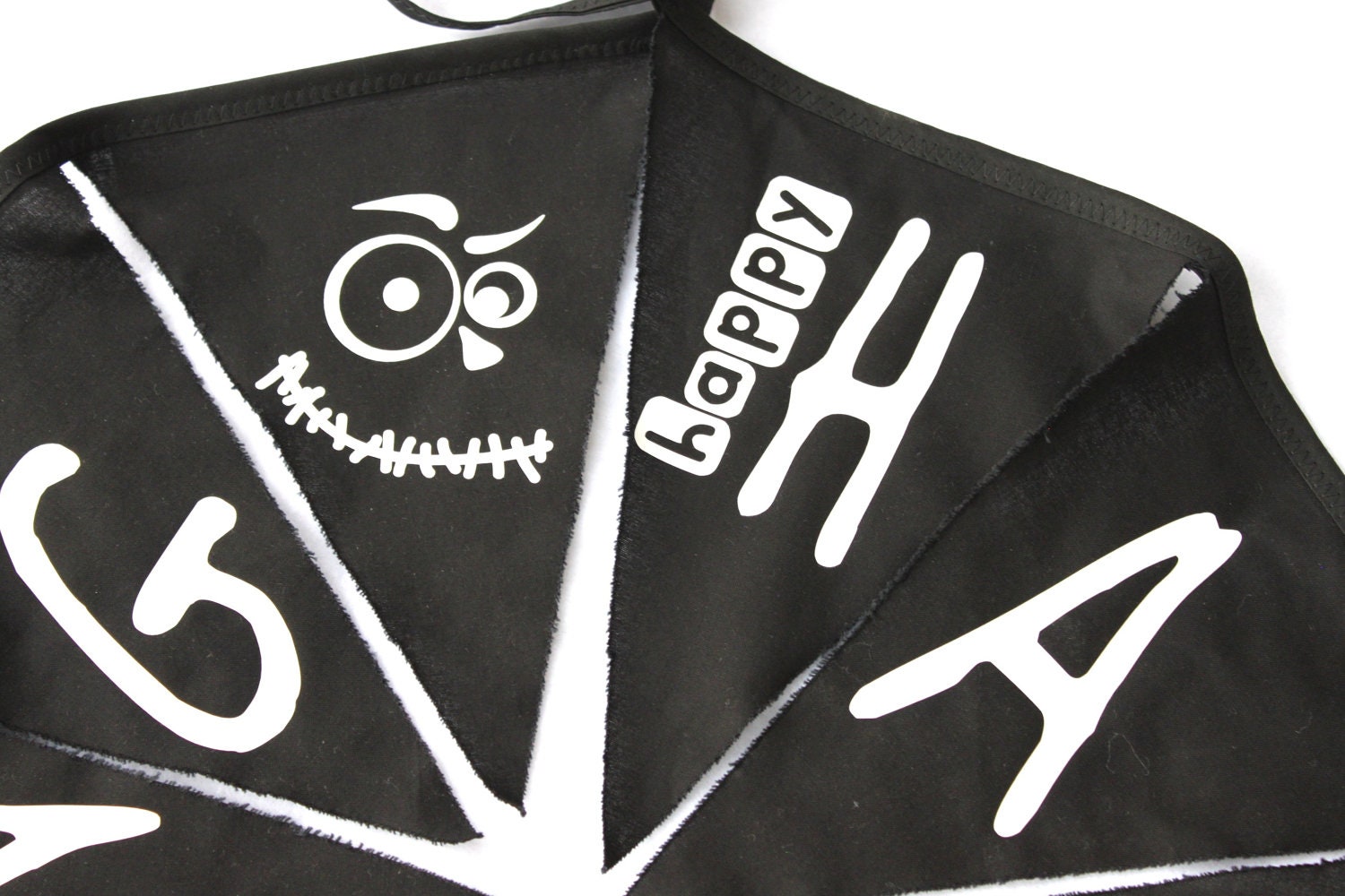 Large Halloween Fabric Bunting - Happy Haunting Il_570xn